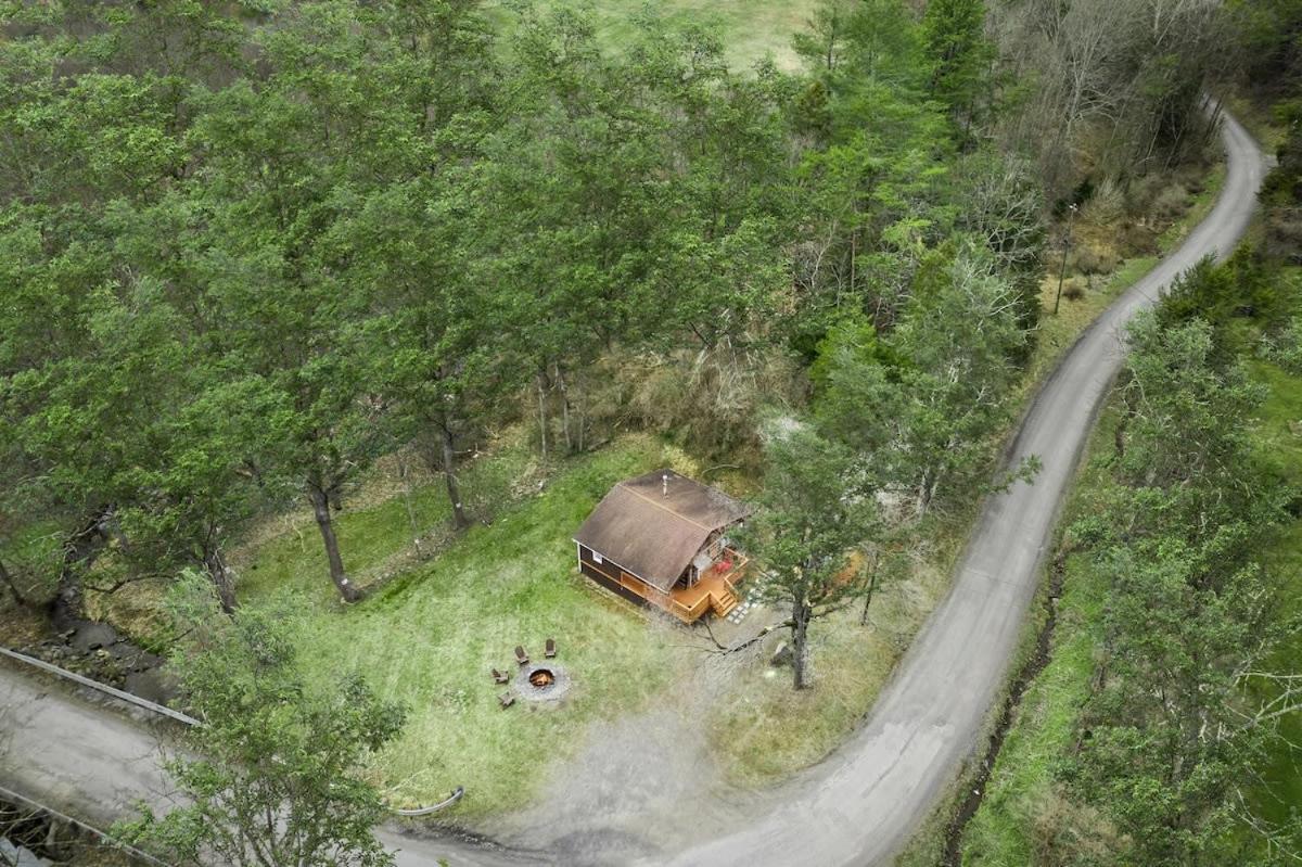 Creekside Cabin W Hot Tub, Fire Pit, Grill, Wifi! Basye Exterior photo
